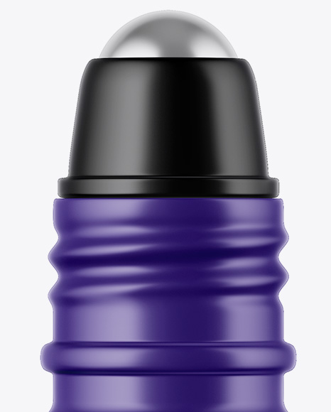 Matte Roller Bottle Mockup PSD #1