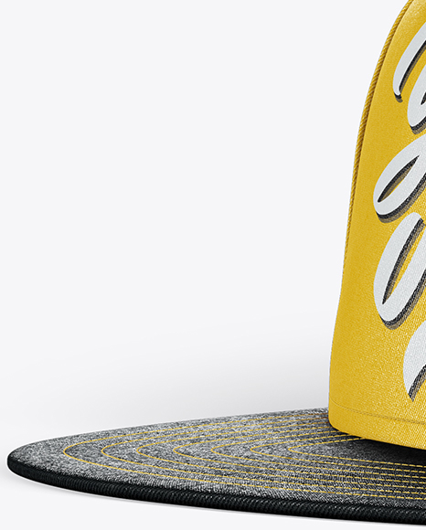 Snapback Cap Mockup PSD #1