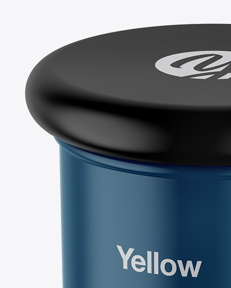 Matte Plastic Bottle Mockup PSD #2