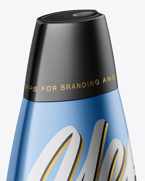 Cosmetic Metallic Bottle Mockup In Bottle Mockups On Yellow Images Object Mockups