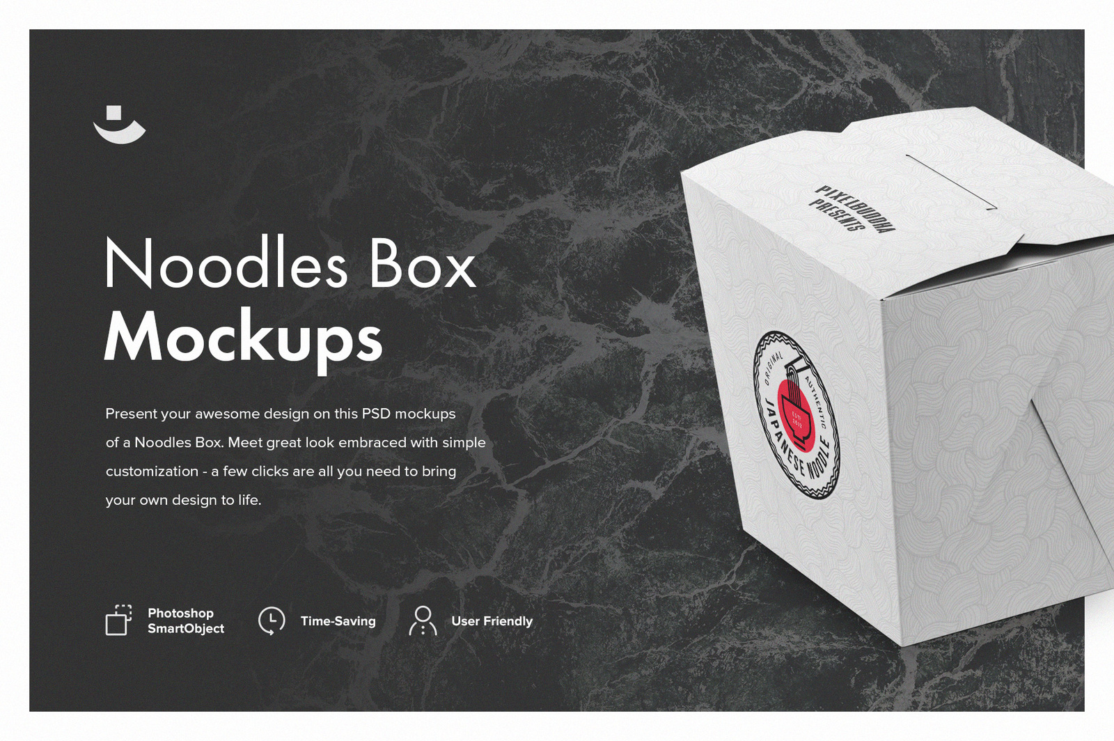 Noodles Box Mockup Set In Packaging Mockups On Yellow Images Creative Store