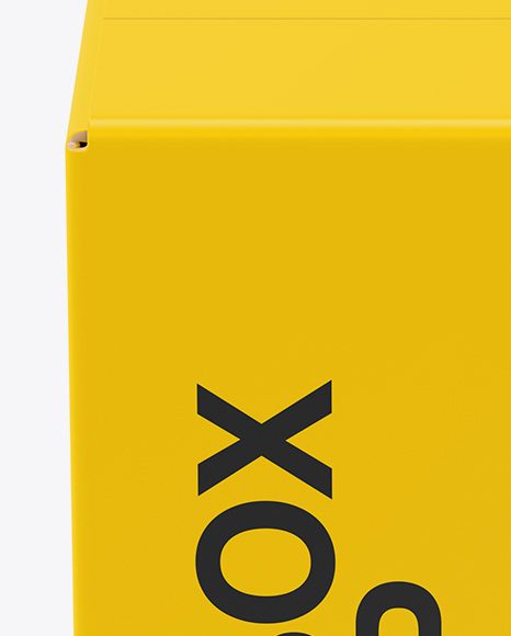 Paper Box Mockup PSD #2