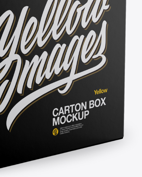 Paper Box Mockup PSD #1