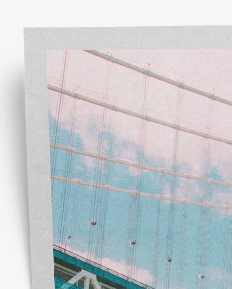 Kraft Poster Mockup PSD #2