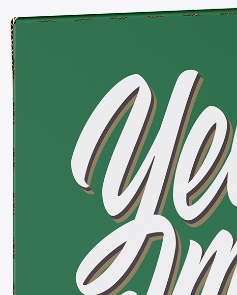 Matte Paper Box Mockup PSD #1