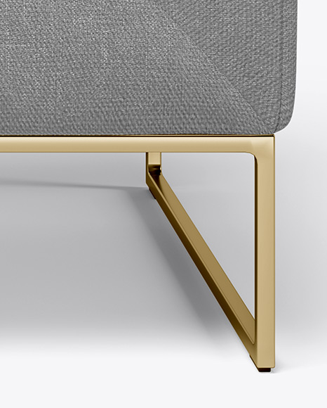 Chair With Pillow Mockup PSD #6