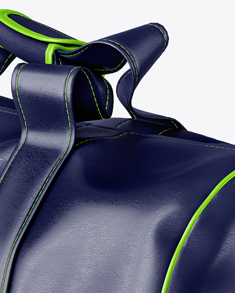 Leather Duffel Bag Mockup