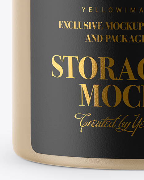 Ceramic Storage Jar Mockup PSD #6