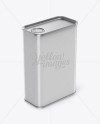 Download Olive Oil Tin Can Mockup - Halfside View in Can Mockups on Yellow Images Object Mockups