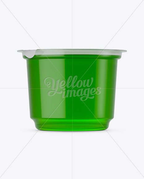 Download Apple Jelly Cup Mockup Eye Level Shot In Cup Bowl Mockups On Yellow Images Object Mockups Yellowimages Mockups