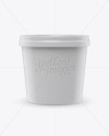 Download Ice Cream Cup Mockup - Front View (Eye-Level Shot) in Cup & Bowl Mockups on Yellow Images Object ...