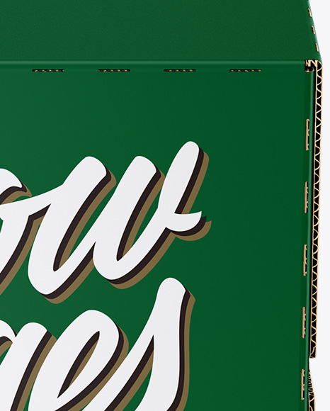 Matte Paper Box Mockup PSD #1