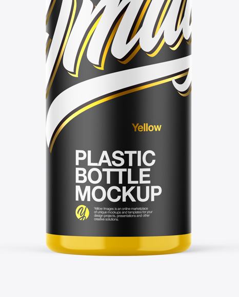 Glossy Bottle Mockup PSD #1