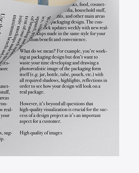 2 Paper Pieces And 2 Business Cards Mockup PSD #6