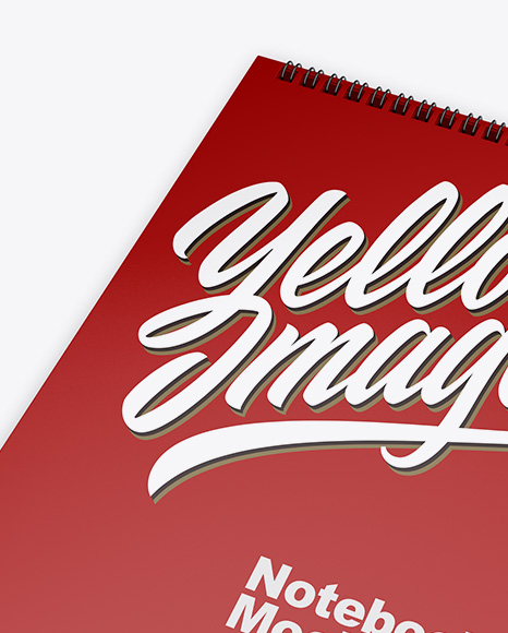 Matte Notebook w  Pen Mockup PSD #6