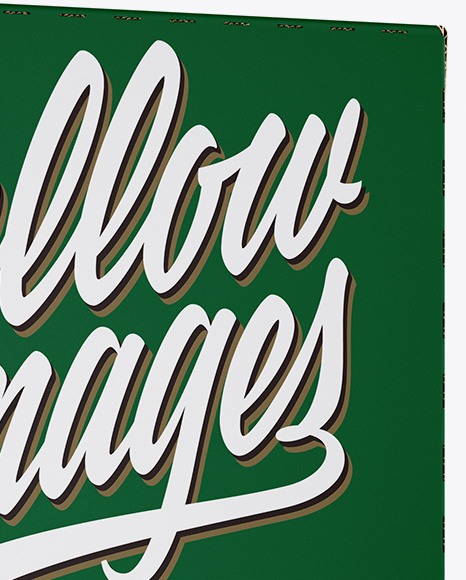 Matte Paper Box Mockup PSD #1