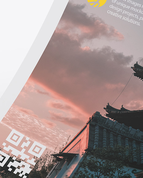 A4 Paper Mockup PSD #2