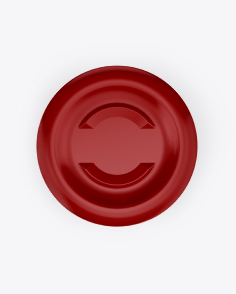 Plastic Coffe Jar Mockup PSD #7