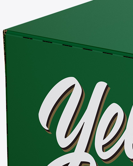 Matte Paper Box Mockup PSD #1
