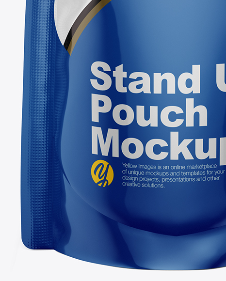 Glossy Pouch Mockup