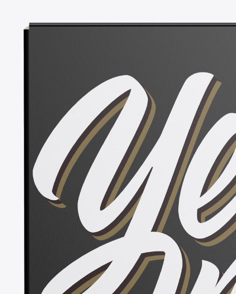 Paper Box Mockup PSD #2