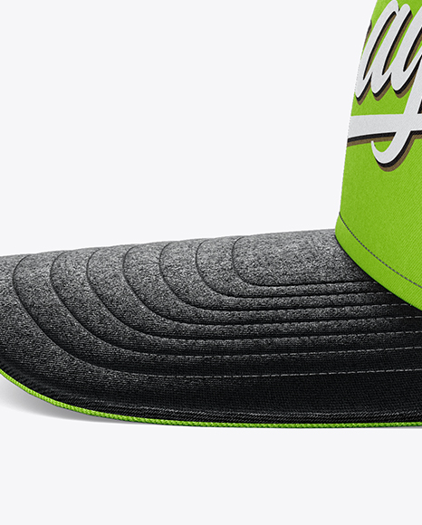 Snapback Cap Mockup PSD #2