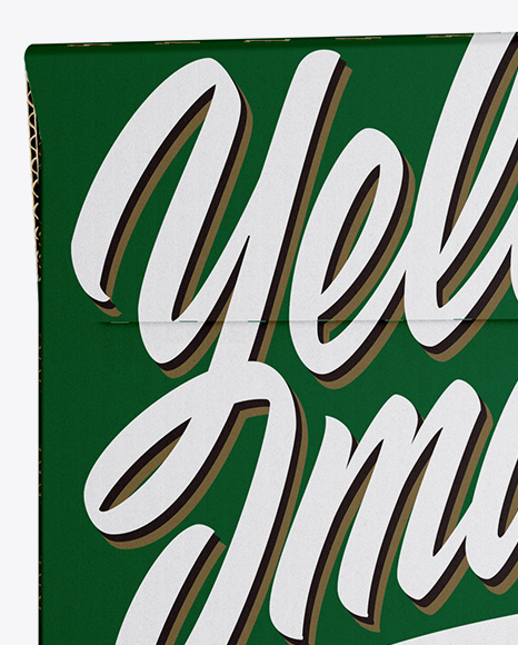 Matte Paper Box Mockup PSD #1