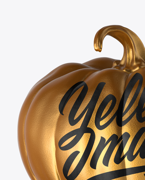 Toy Pumpkin Mockup PSD #7