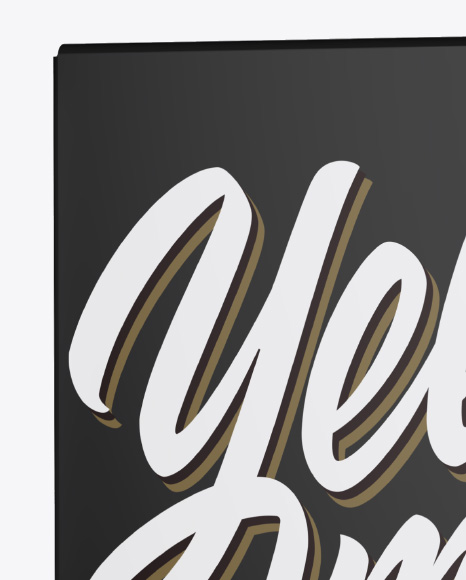 Paper Box Mockup PSD #2