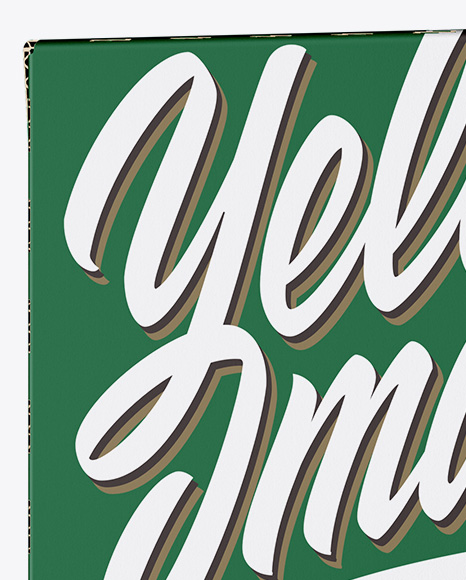 Matte Paper Box Mockup PSD #1