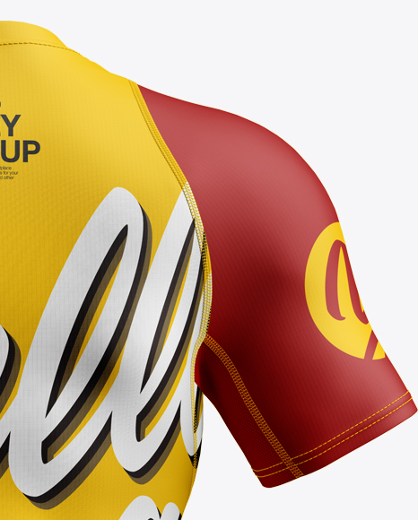 Men’s Jersey Mockup PSD #2