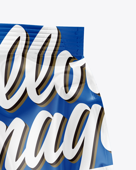 Glossy Food Bag Mockup PSD #2