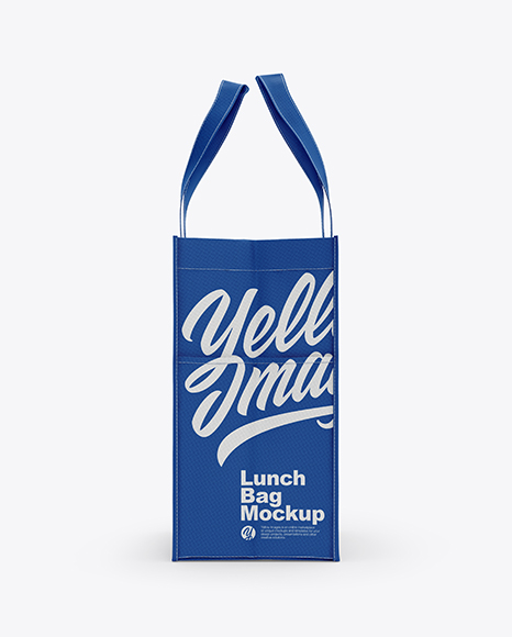 Download Canvas Bag W Pocket Mockup In Bag Sack Mockups On Yellow Images Object Mockups