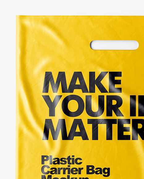 Download Plastic Carry Bag Mockup Yellowimages