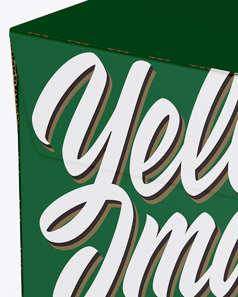 Matte Paper Box Mockup PSD #1