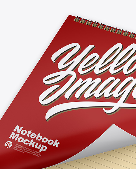 Matte Notebook w  Pen Mockup PSD #6