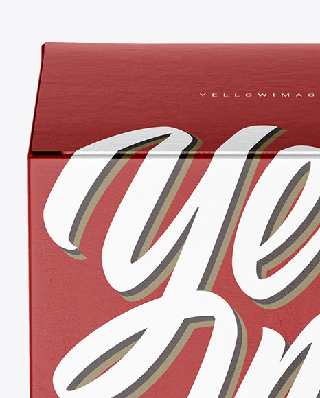 Paper Box Mockup PSD #2