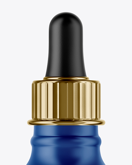 Matte Dropper Bottle Mockup PSD #2