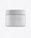 Download 250ml Plastic Cosmetic Jar Mockup (Eye-Level Shot) in Jar Mockups on Yellow Images Object Mockups