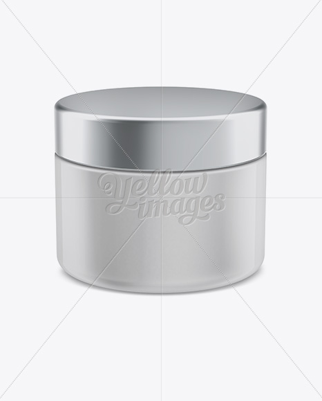 Download 250ml Plastic Cosmetic Jar W Silver Matte Cap Mockup High Angle Shot In Jar Mockups On Yellow Images Object Mockups PSD Mockup Templates