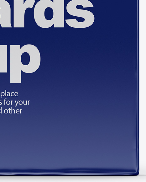 Glossy Gift Business Cards Mockup PSD #2