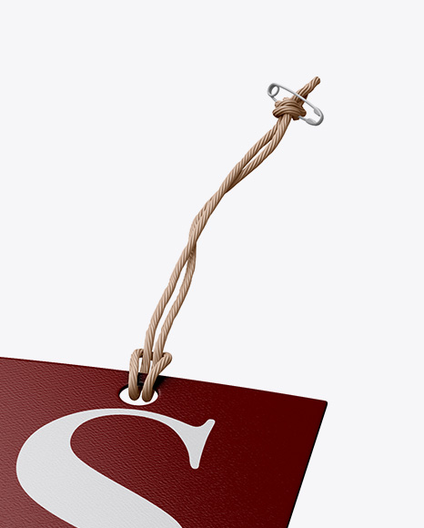 Glossy Label Mockup PSD #2