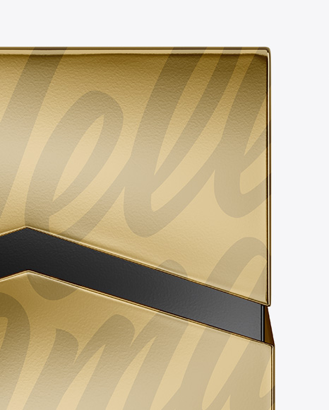 Metallic Box Mockup PSD #1