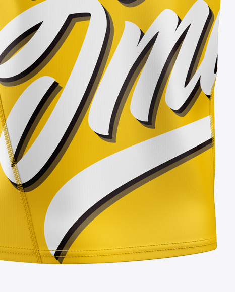 Men’s Jersey Mockup PSD #1