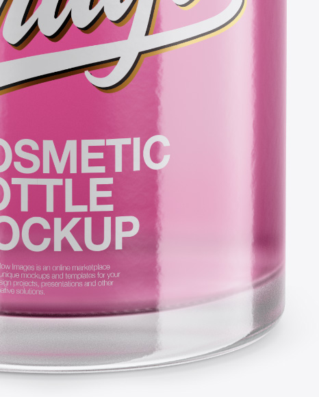 Cosmetic Bottle Mockup PSD #6