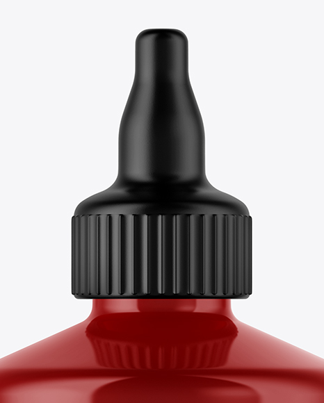 Glossy Dropper Bottle Mockup PSD #2