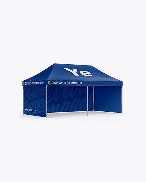 Display Tent Mockup PSD #2