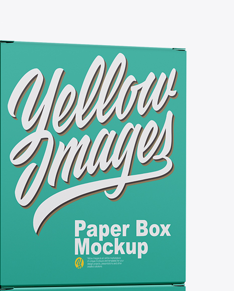 Four Paper Boxes Mockup PSD #1