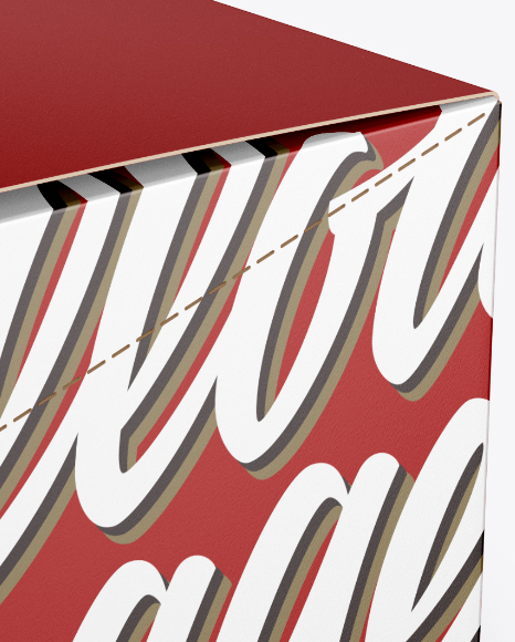 Closed Box Mockup PSD #1