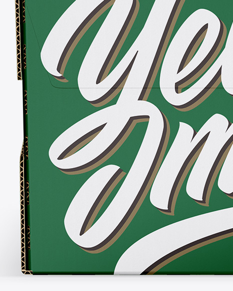 Matte Paper Box Mockup PSD #1